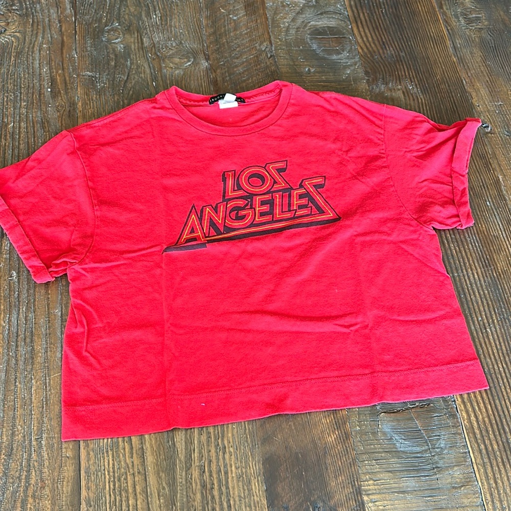 Los Angeles Girls (Junior) Small Graphic T- Shirt